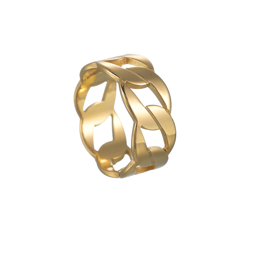 Men's Laser Cut Chain Ring