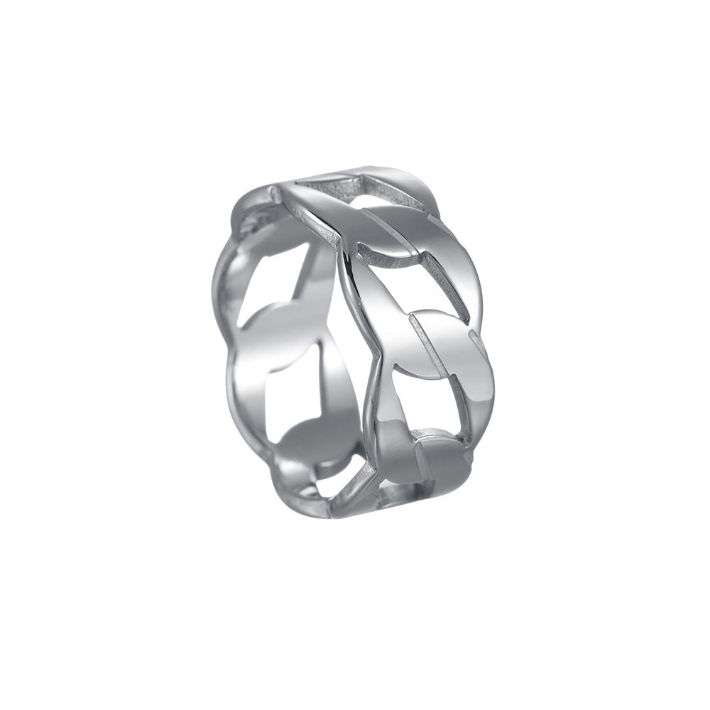 Men's Laser Cut Chain Ring