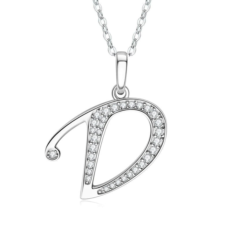 26-Letter Alphabet Charm Stylish Trendy English Pendant With A Designer Touch