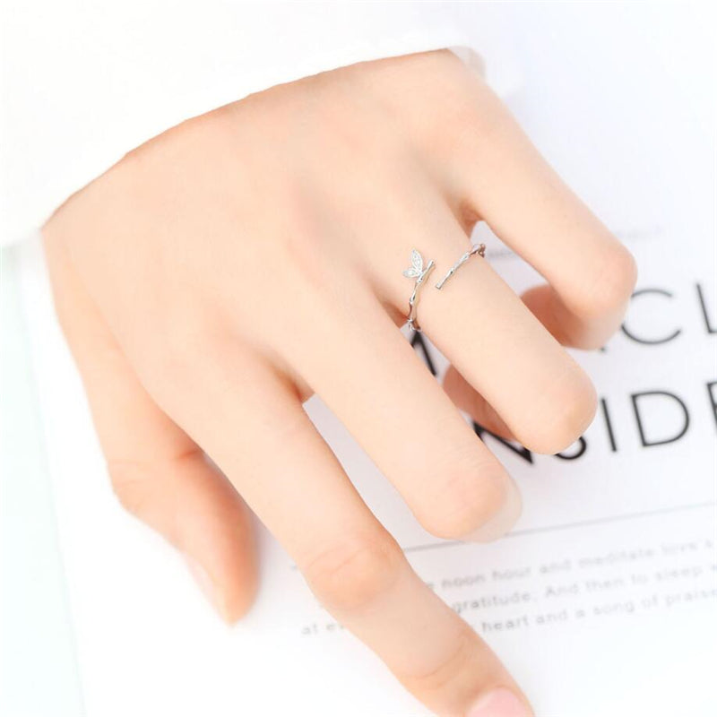 Frosty Wind Sterling Silver Ring
