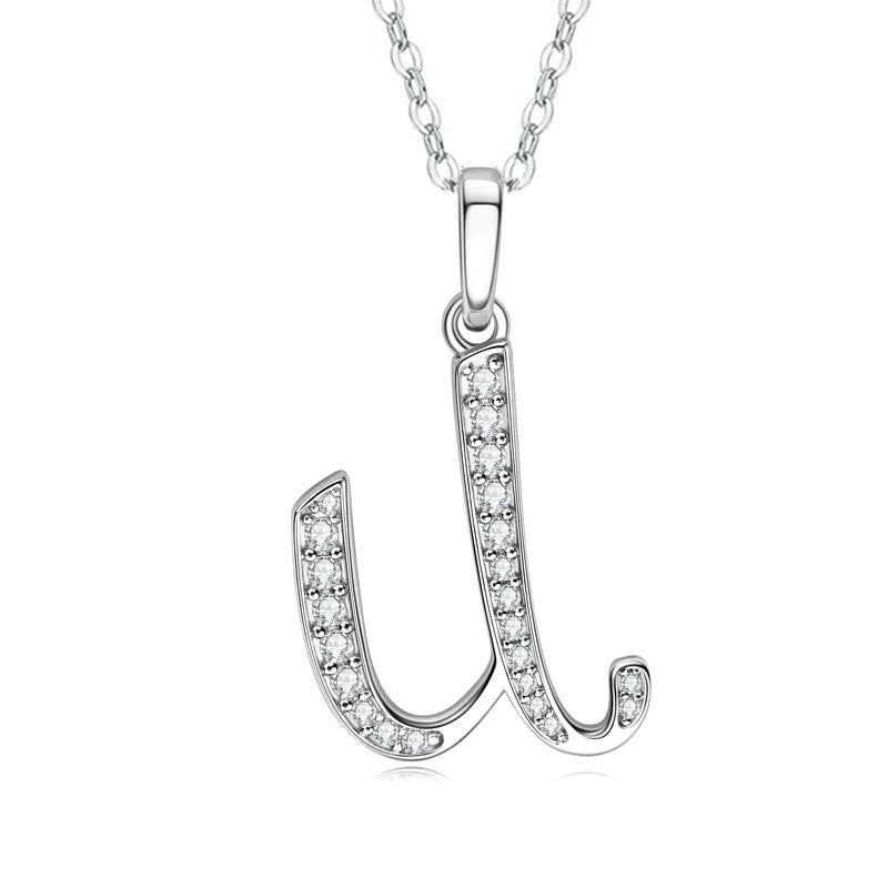 26-Letter Alphabet Charm Stylish Trendy English Pendant With A Designer Touch