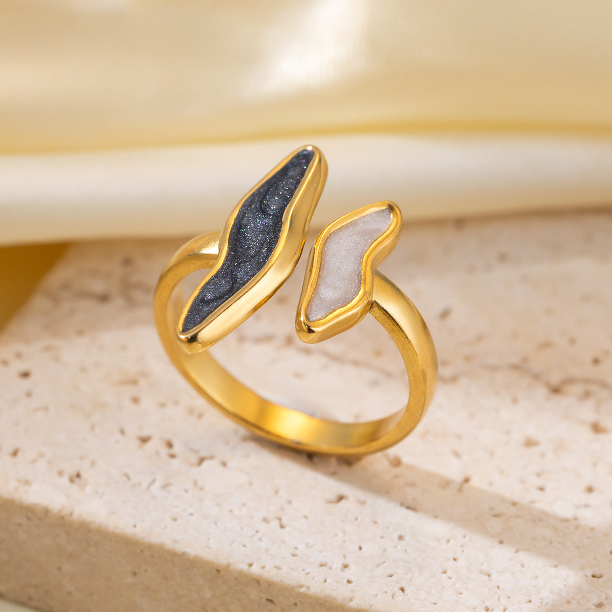 Korean Style Fashion Simple And Cool Style Stainless Steel Ring
