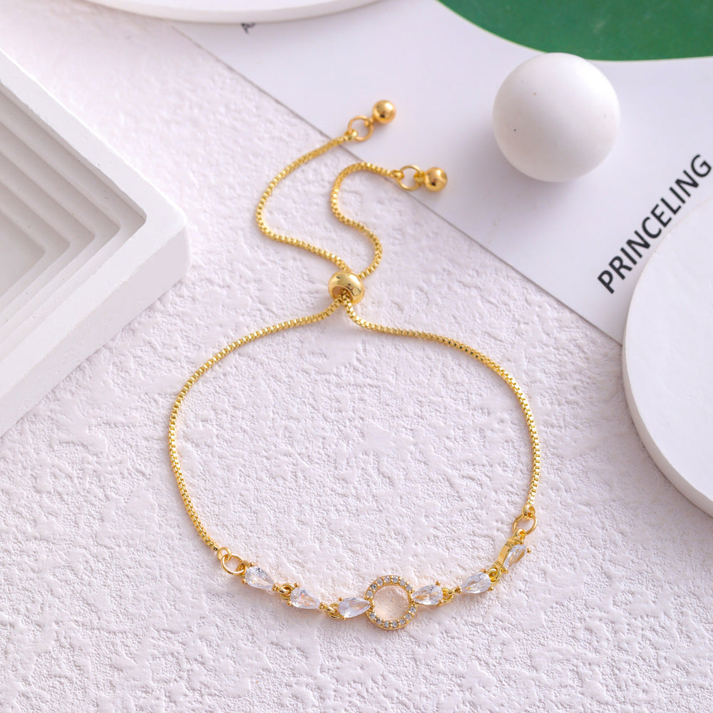 Brigitte – Kreisarmband mit Zirkon
