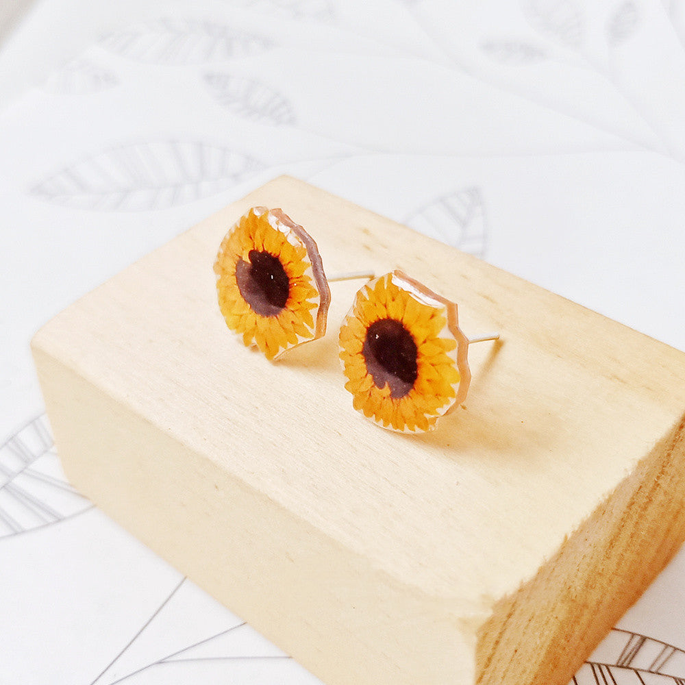 Birthday Series Literary Forest Series Earrings Ear Clip Ring