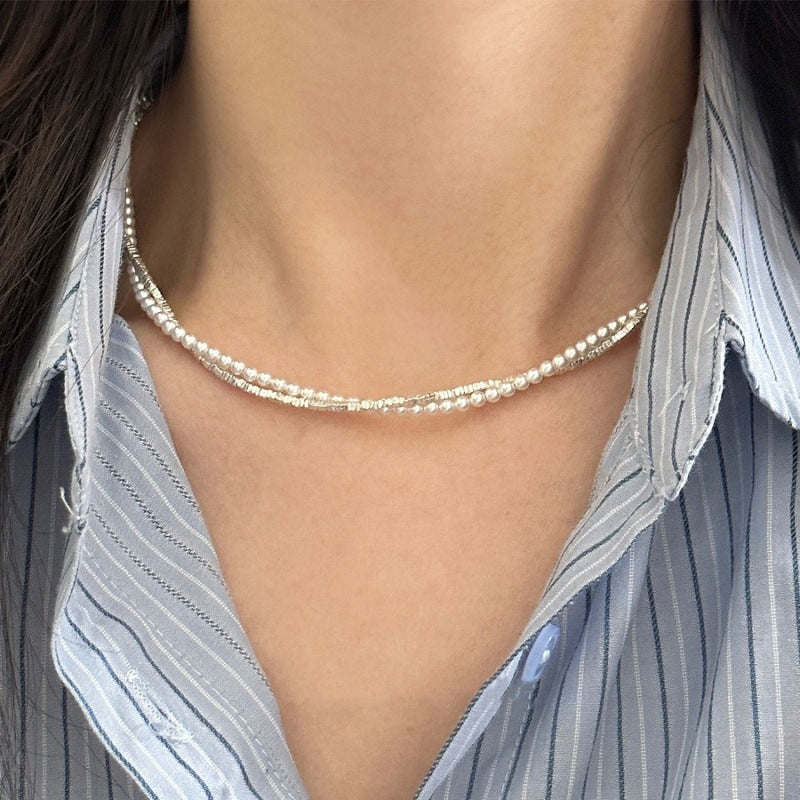 Jennifer – Zweiteiliges Set mit Perlenoptik