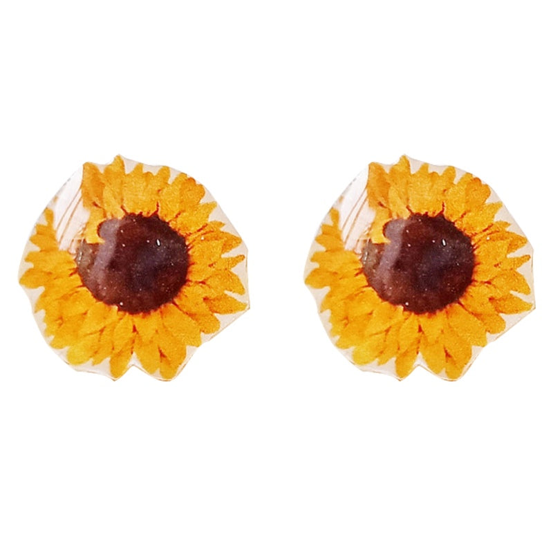 Birthday Series Literary Forest Series Earrings Ear Clip Ring