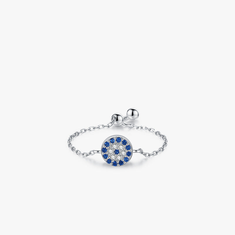 S925 Sterling Silver Micro-inlaid Diamond Ring For Women
