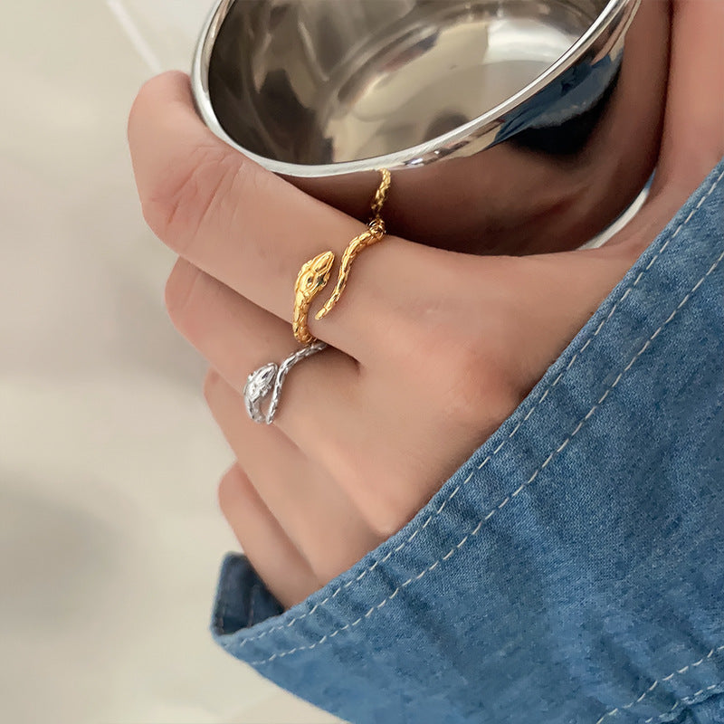 Snake Ring European And American Opening