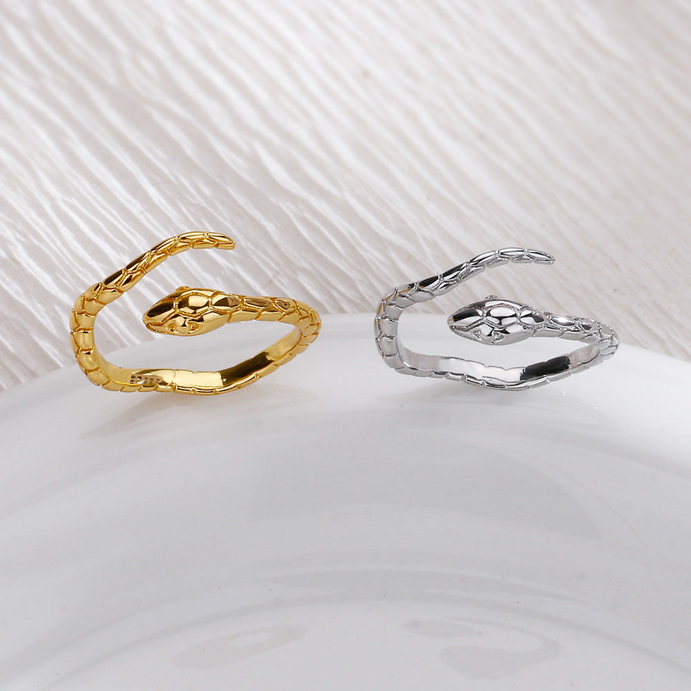Snake Ring European And American Opening