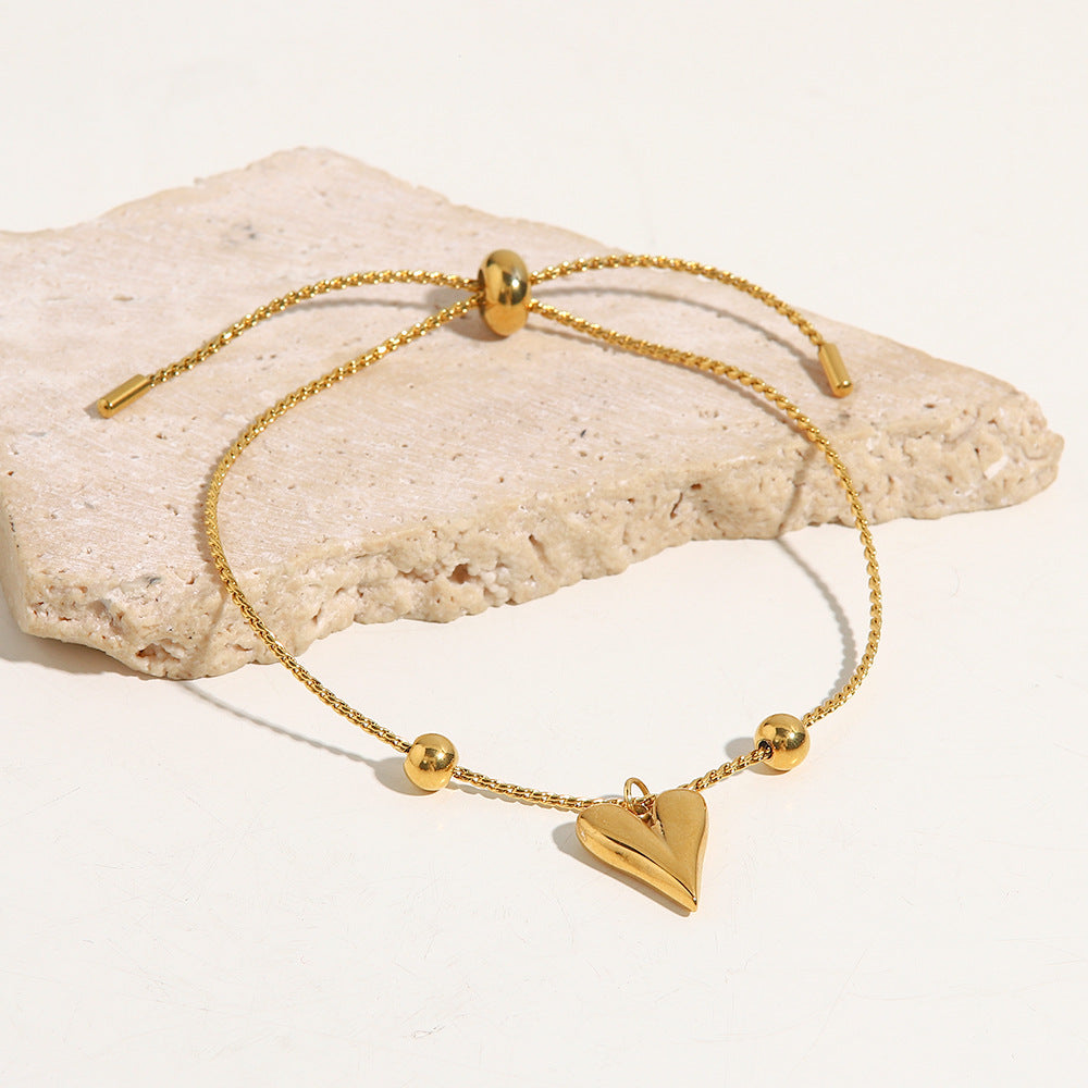 Ins Wind Titanium Steel Love Bracelet For Women