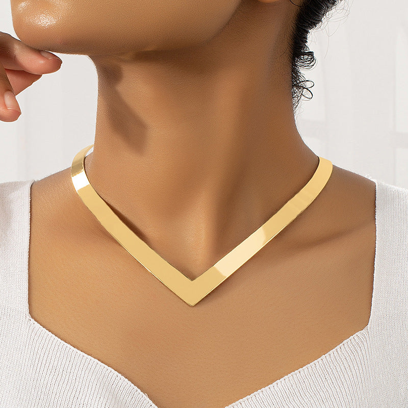 European And American Fashion Exaggerated Punk Necklace