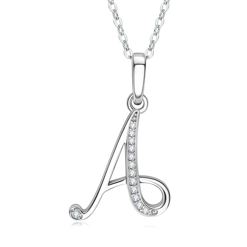 26-Letter Alphabet Charm Stylish Trendy English Pendant With A Designer Touch