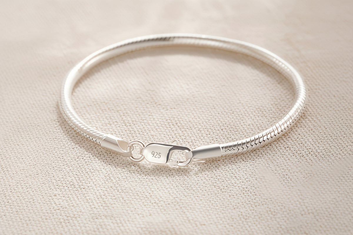 Celia – Schlangenketten-Armband aus Kupfer