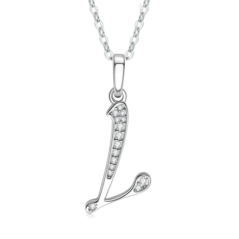 26-Letter Alphabet Charm Stylish Trendy English Pendant With A Designer Touch