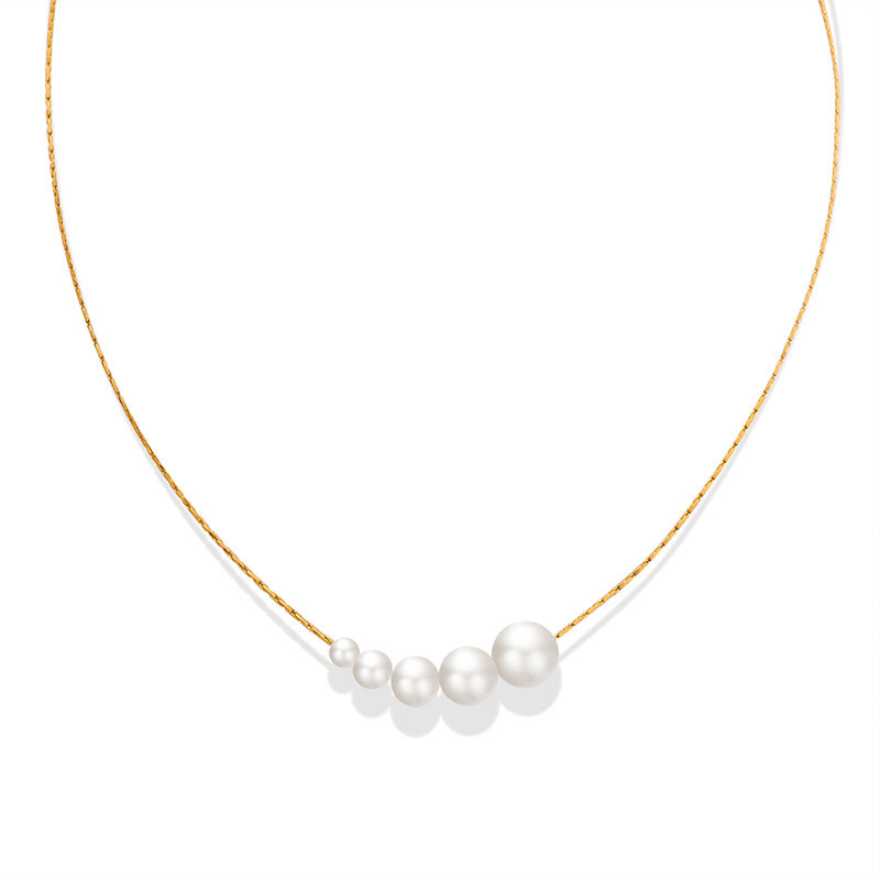 Fashion And Personalized Square Chain Titanium Steel Necklace