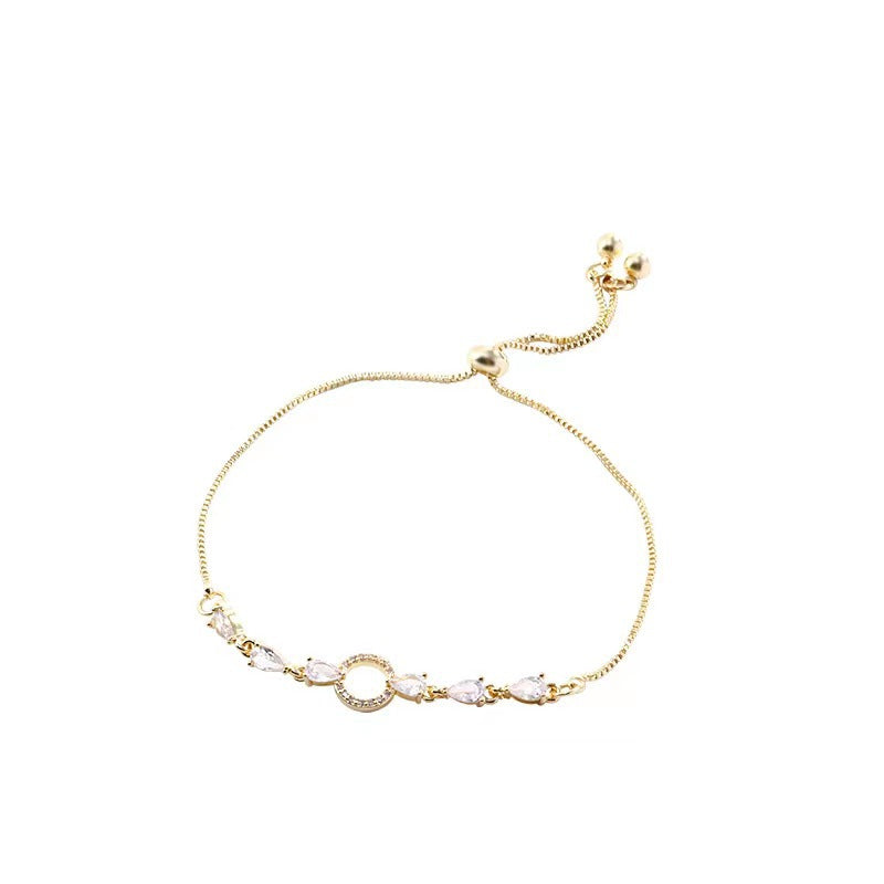 Brigitte – Kreisarmband mit Zirkon