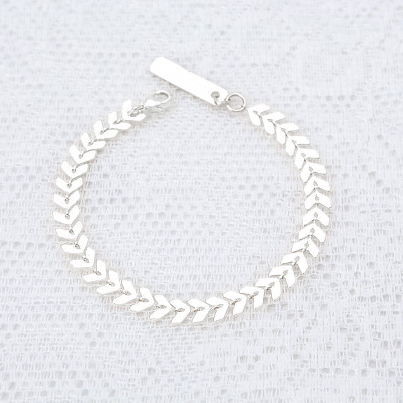 Svenja – Schlichtes Kettenarmband