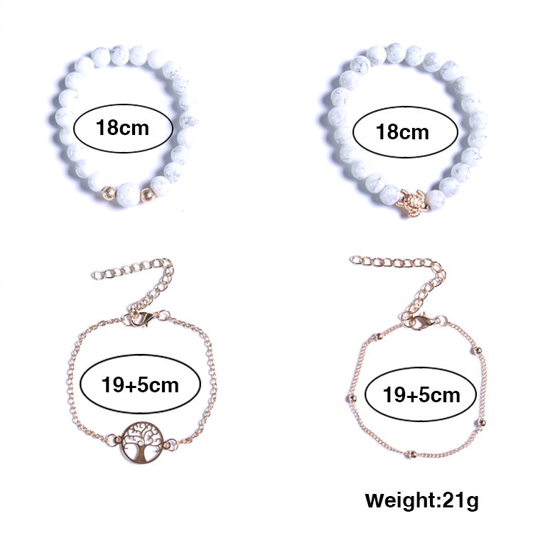 Friederike – Armband mit Türkisoptik