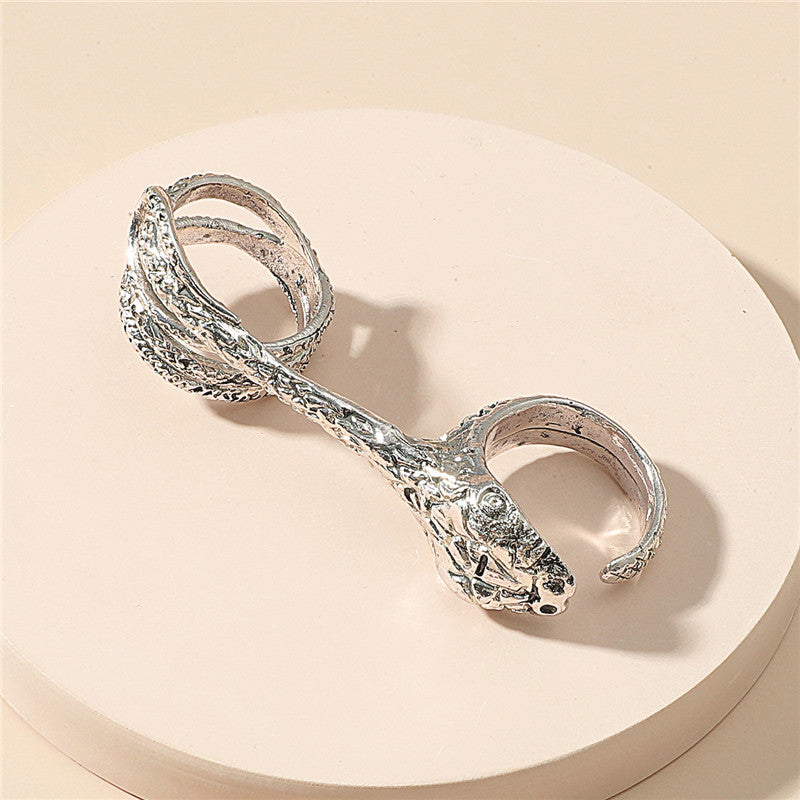 Personality Creative Snake Ring European And American Retro Jewelry