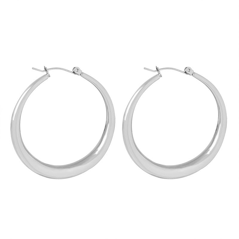 Rare Designer-style Earrings With A Bold Luxurious And High-end Vibe