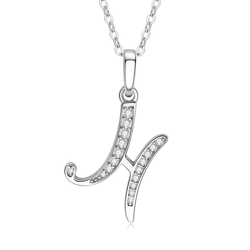 26-Letter Alphabet Charm Stylish Trendy English Pendant With A Designer Touch