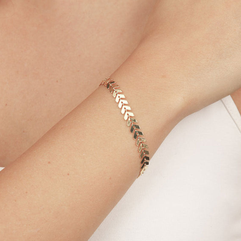Svenja – Schlichtes Kettenarmband