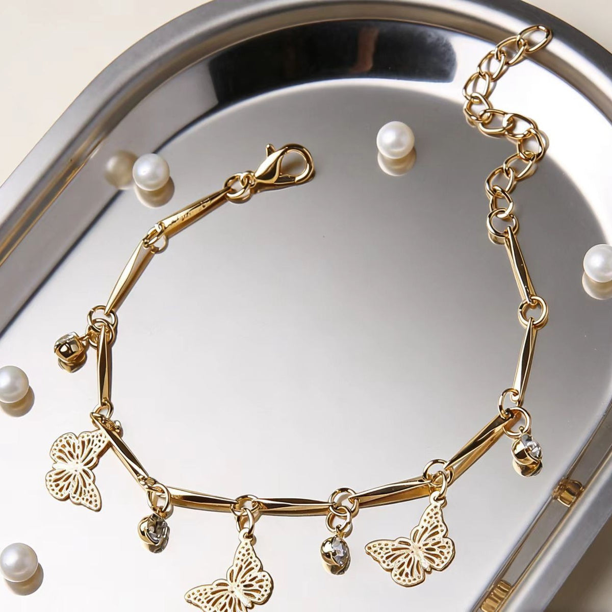 Felizia – Armband mit Schmetterling